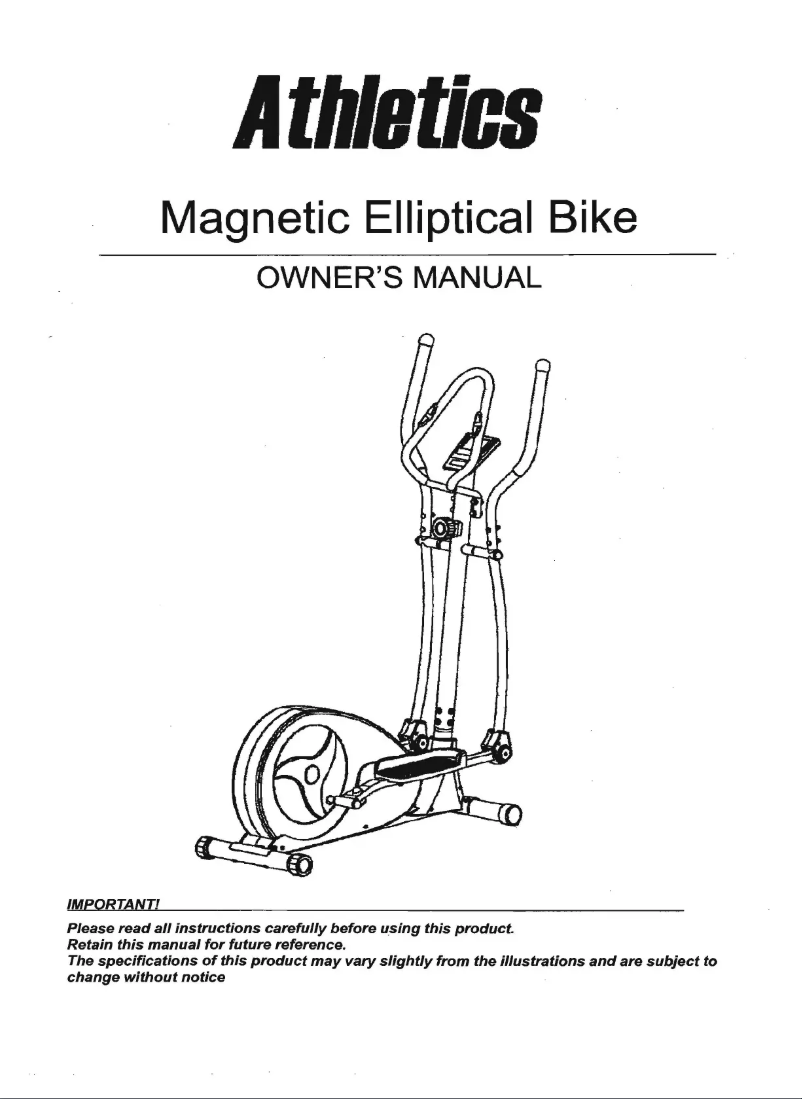 Página 1 del manual Manual de usuario Athletics Magnetic