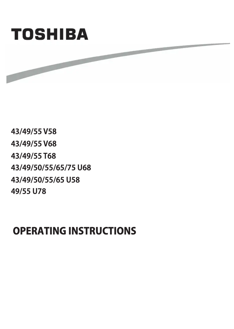 Image de la première page du manuel de l'appareil 50U5863DG