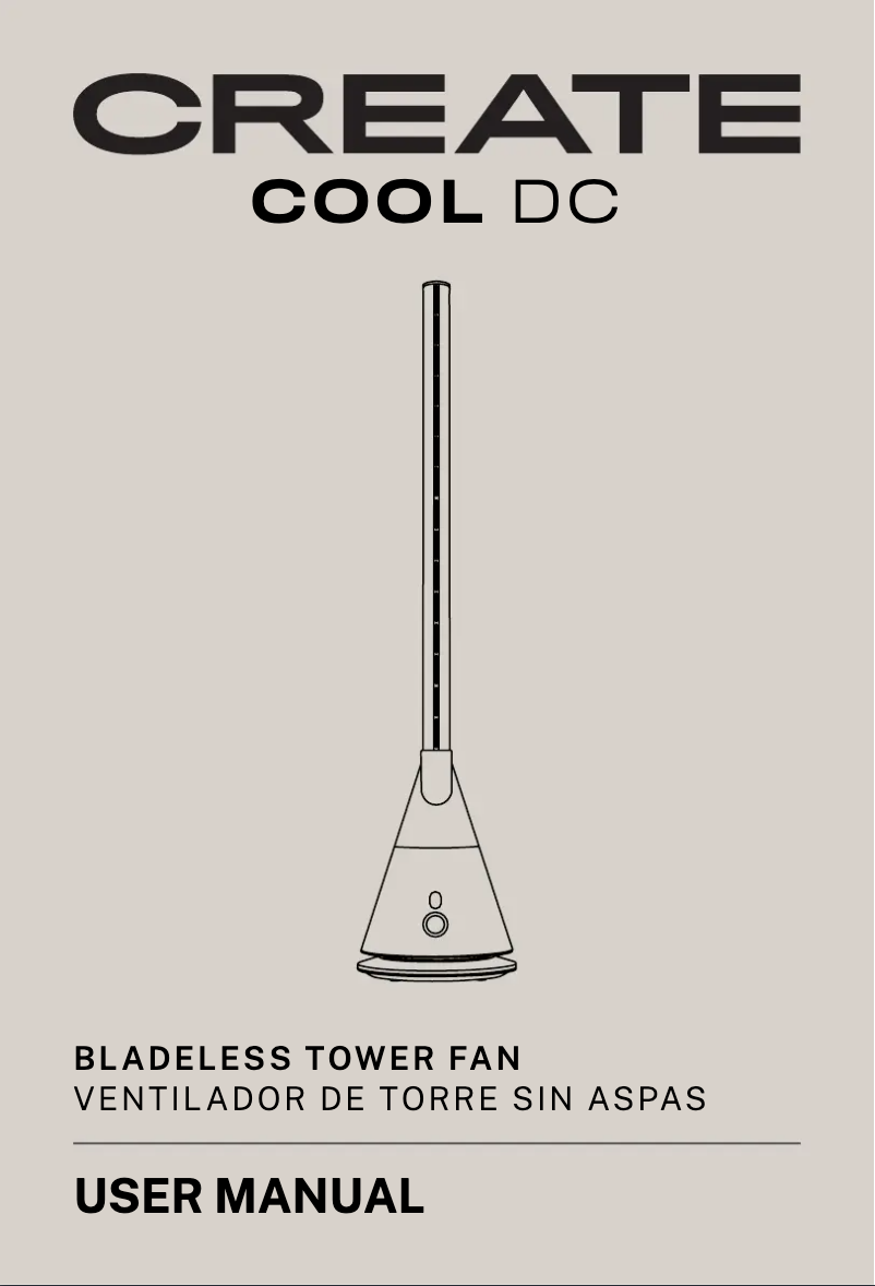 Page n°1 - Manuel utilisateur Create COOL DC
