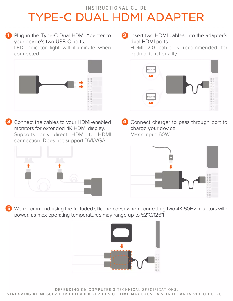 Page 1 de la notice Manuel utilisateur Satechi ST-TCDHAM