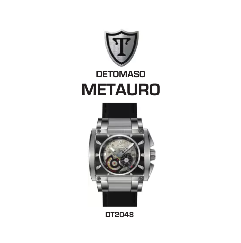 Image de la première page du manuel de l'appareil Metauro