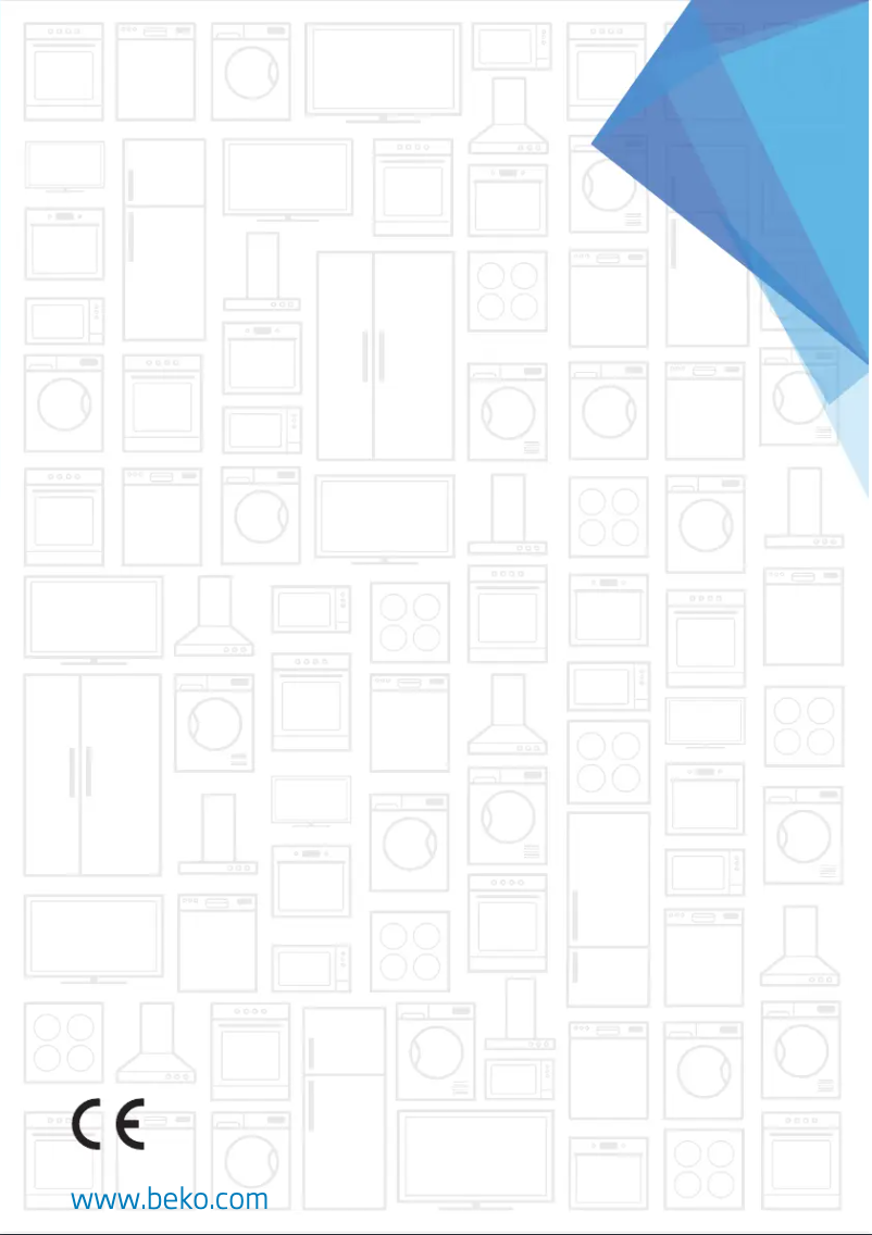 Page 1 de la notice Manuel utilisateur Beko WTV10736XC0M