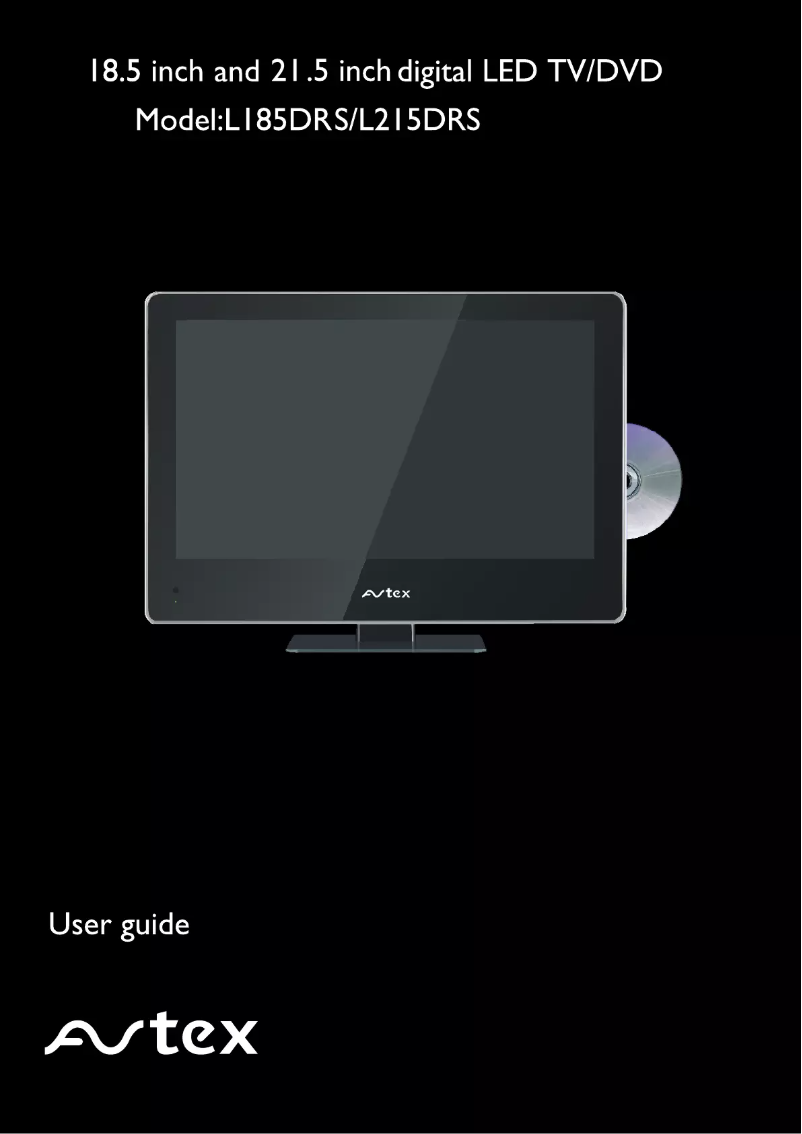 Image de la première page du manuel de l'appareil L185DRS