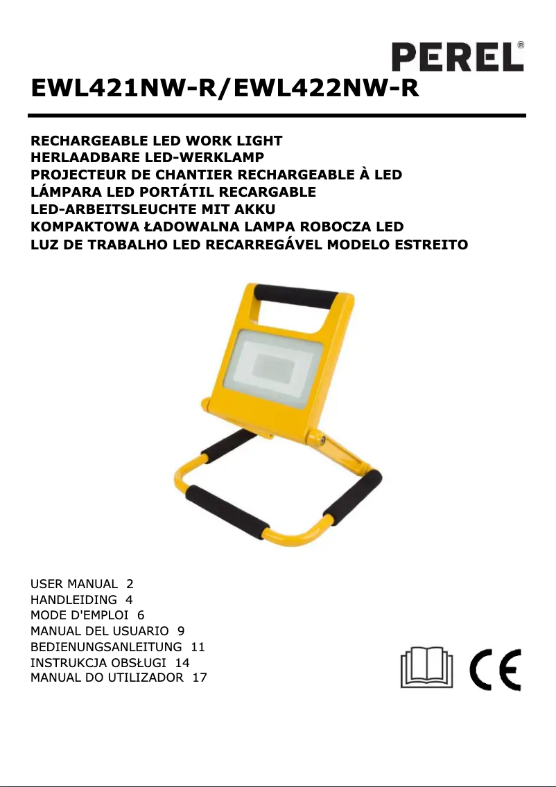 Page n°1 - Manuel utilisateur Perel EWL422NW-R