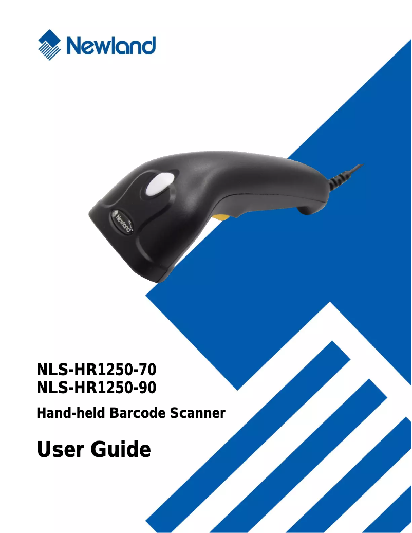 Page 1 de la notice Manuel utilisateur Newland HR1250-76