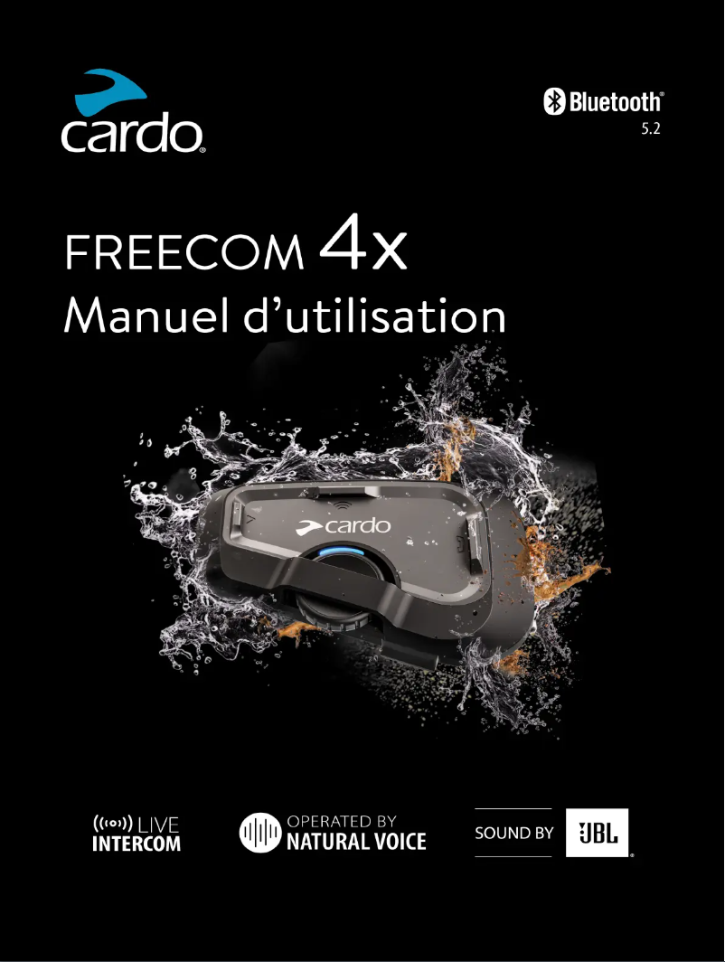 Page n°1 - Guide d'installation Cardo Freecom 4X