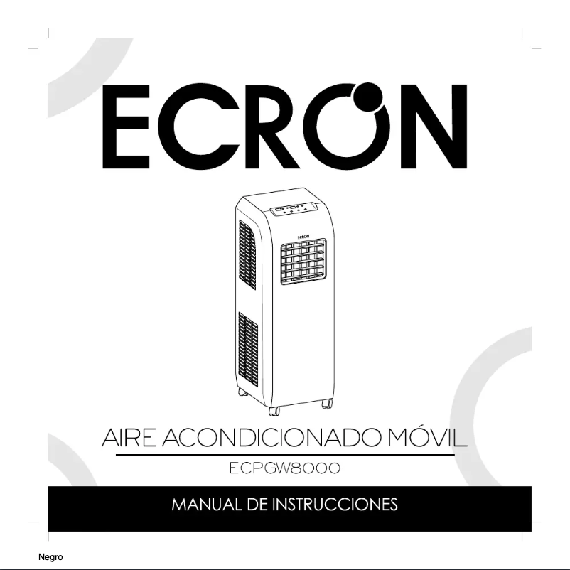 Page n°1 - Manuel utilisateur Ecron ECPGW8000