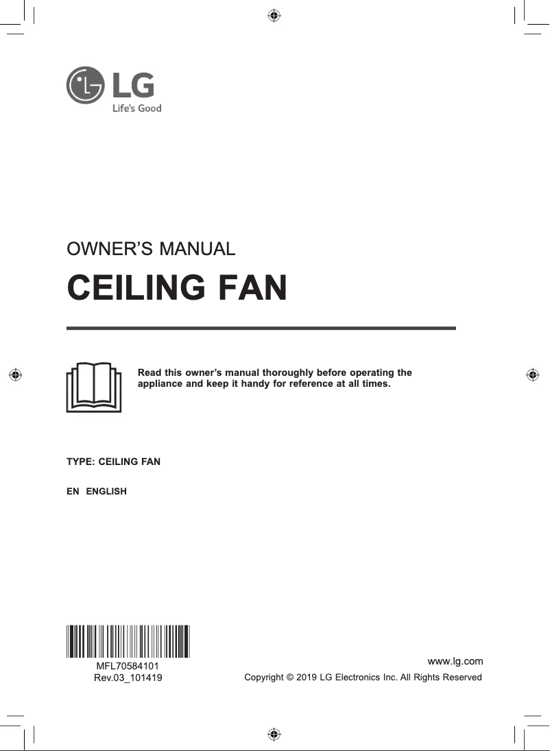 Page 1 de la notice Manuel utilisateur LG FC48GSPA1