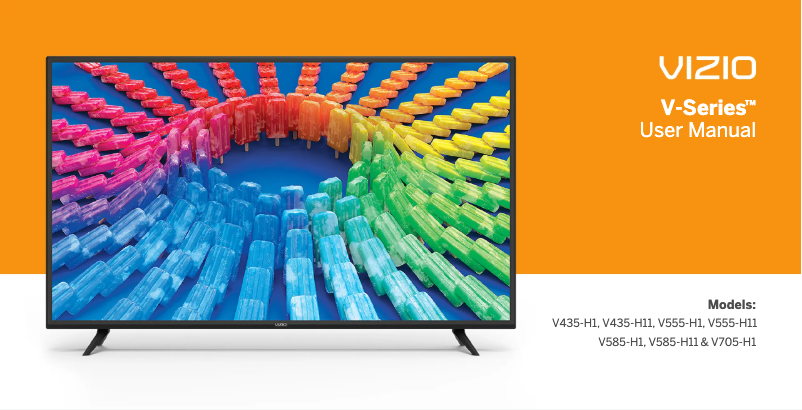 Image de la première page du manuel de l'appareil V435-H11