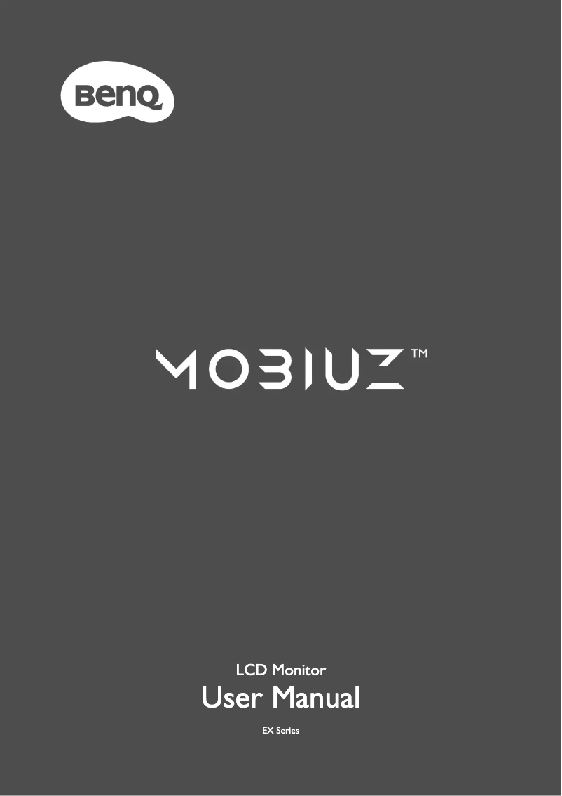 Page 1 of the manual User Manual BenQ Mobiuz EX3210R