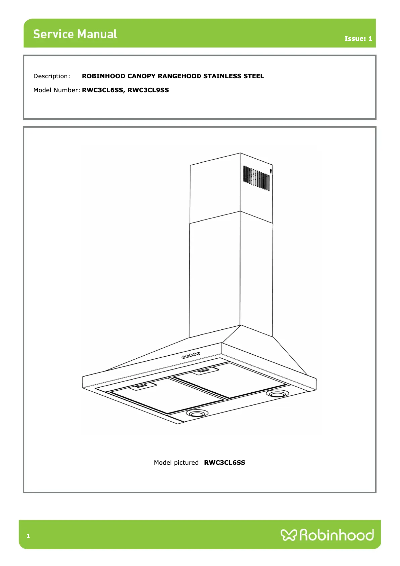 Image de la première page du manuel de l'appareil RWC 900