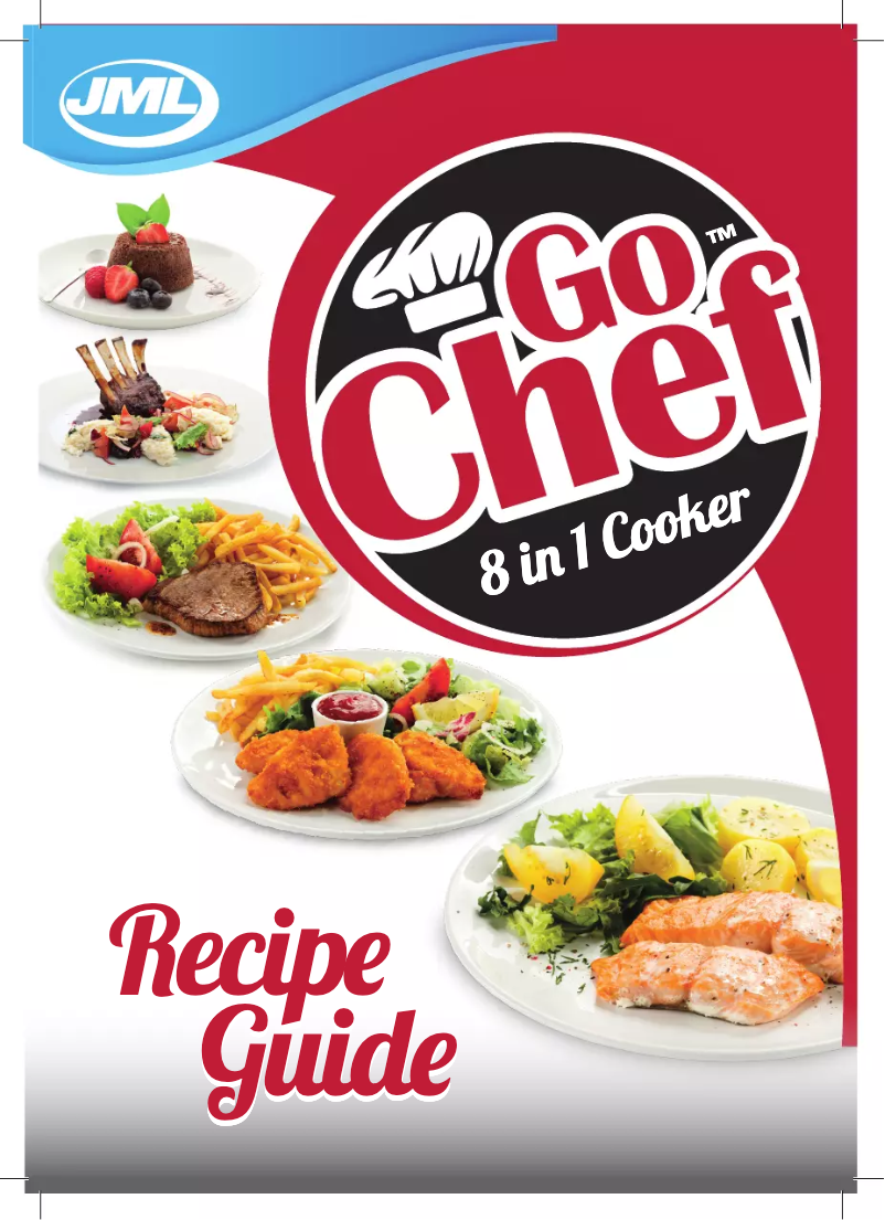 Image de la première page du manuel de l'appareil GoChef 8 in 1 Cooker