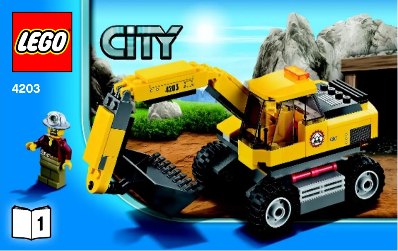 Page n°1 - Manuel utilisateur Lego City 4203