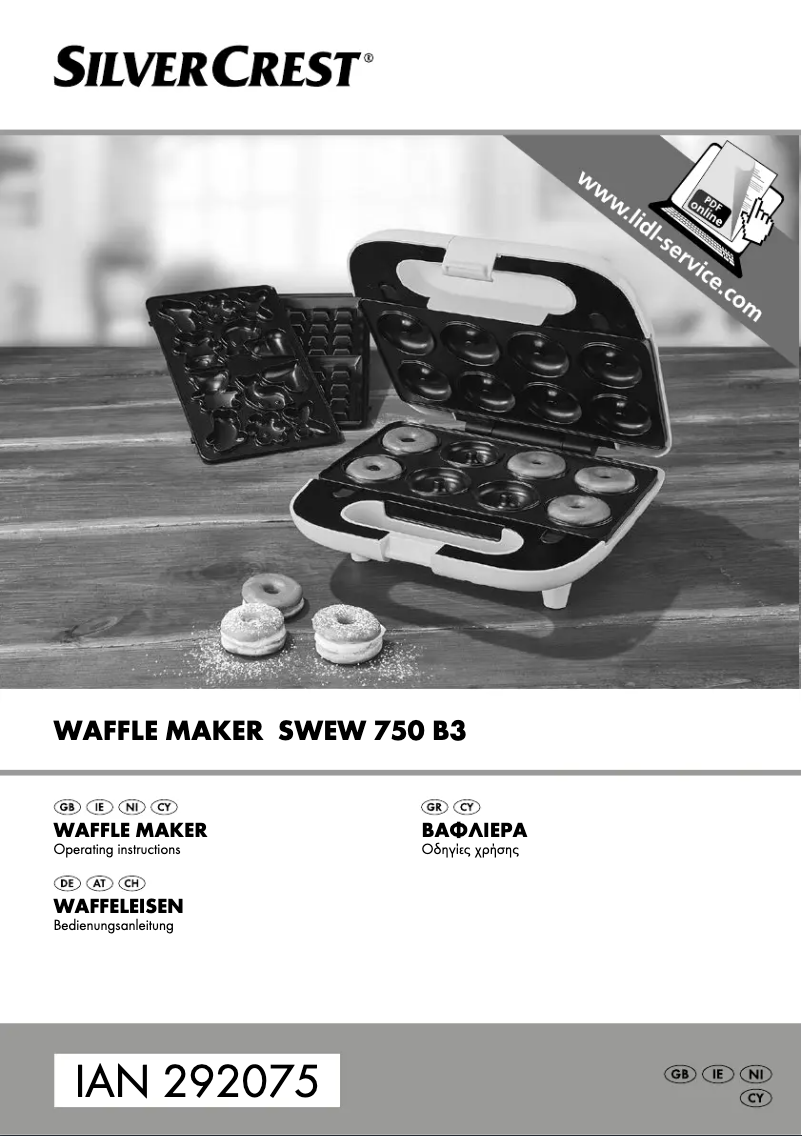 Página 1 del manual Manual de usuario SilverCrest SWEW 750 B3