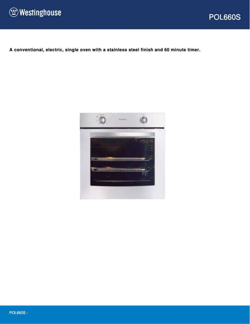 Image de la première page du manuel de l'appareil POL660S