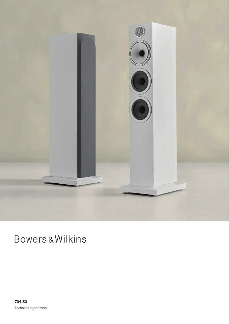 Imagen de la primera página del manual del dispositivo 704 S3