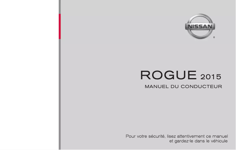 Image de la première page du manuel de l'appareil Rogue (2015)