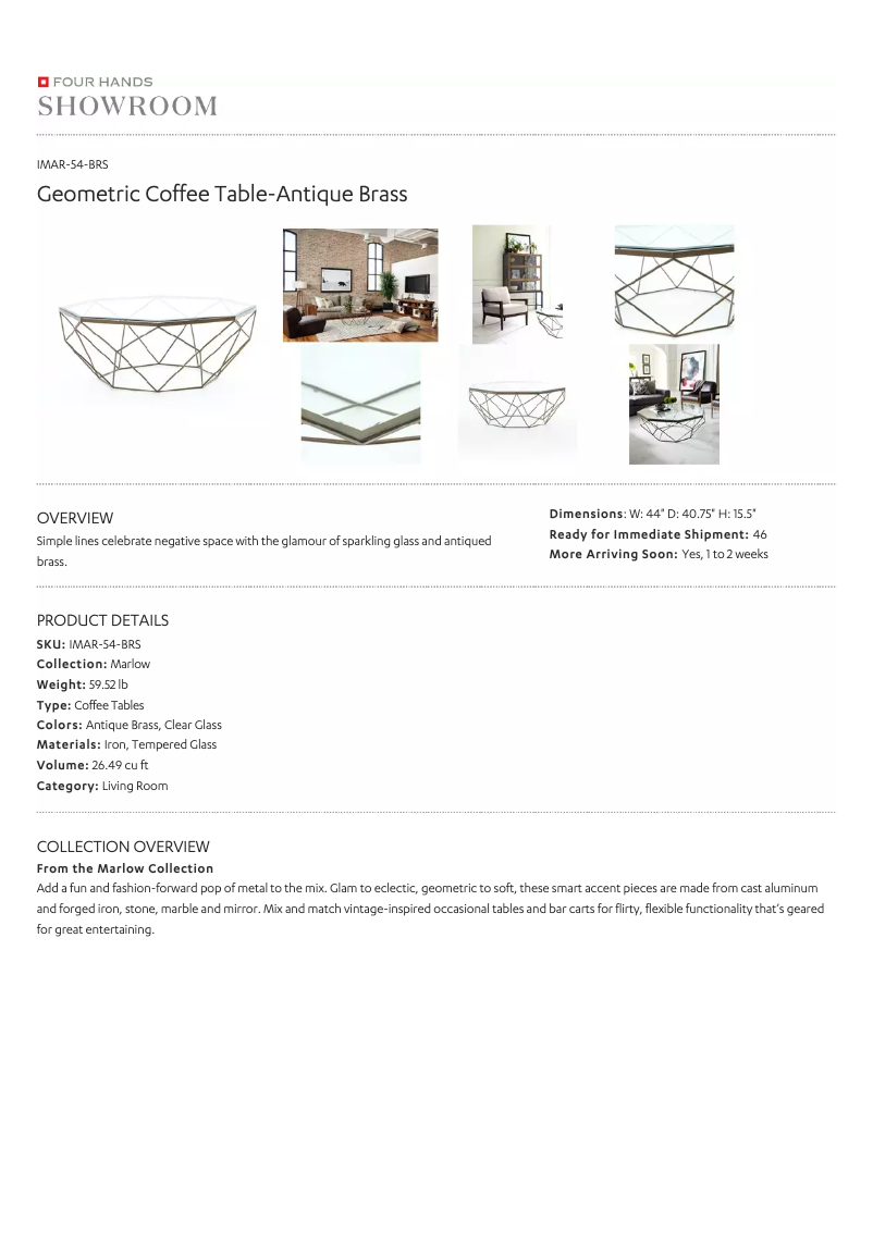 Image de la première page du manuel de l'appareil IMAR-54-BRS