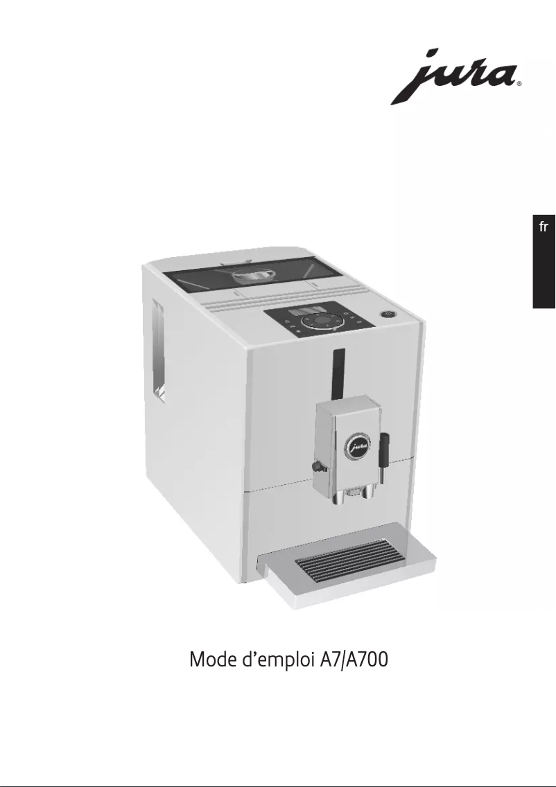 Página 1 del manual Manual de usuario Jura A700