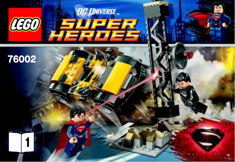 Page n°1 - Manuel utilisateur Lego Superman (TM): Metropolis Showdown