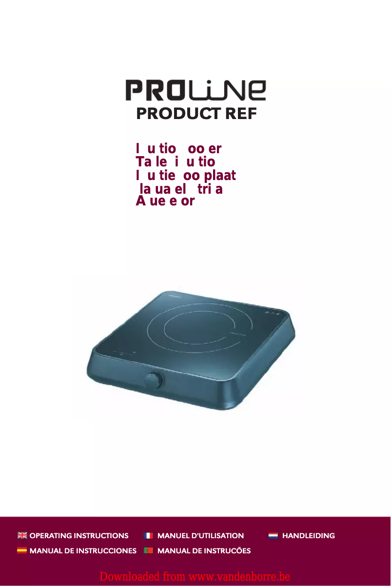 Página 1 del manual Manual de usuario Proline IC 20