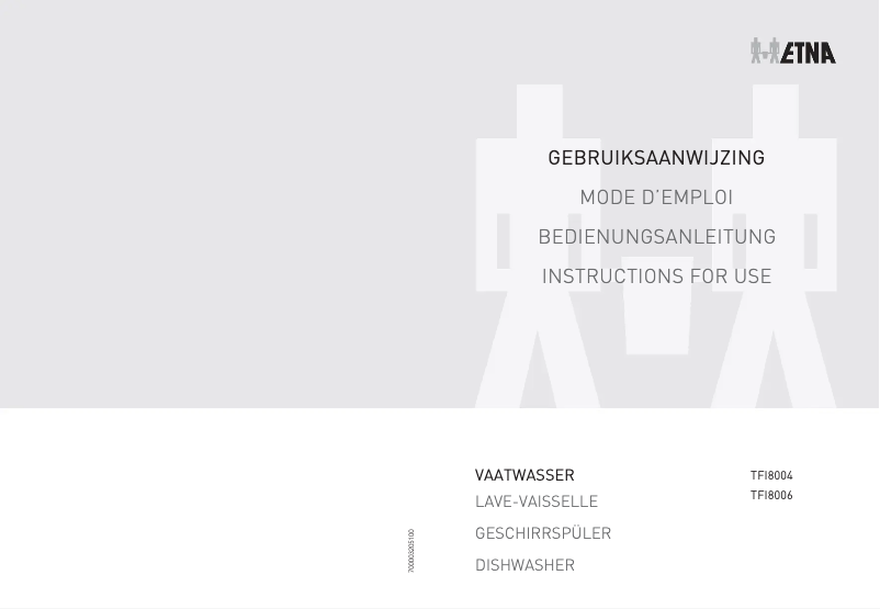 Image de la première page du manuel de l'appareil TFI8006ZT