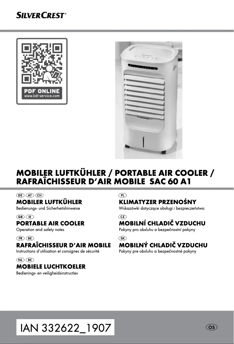 Page 1 de la notice Manuel utilisateur SilverCrest STVM 30 A1