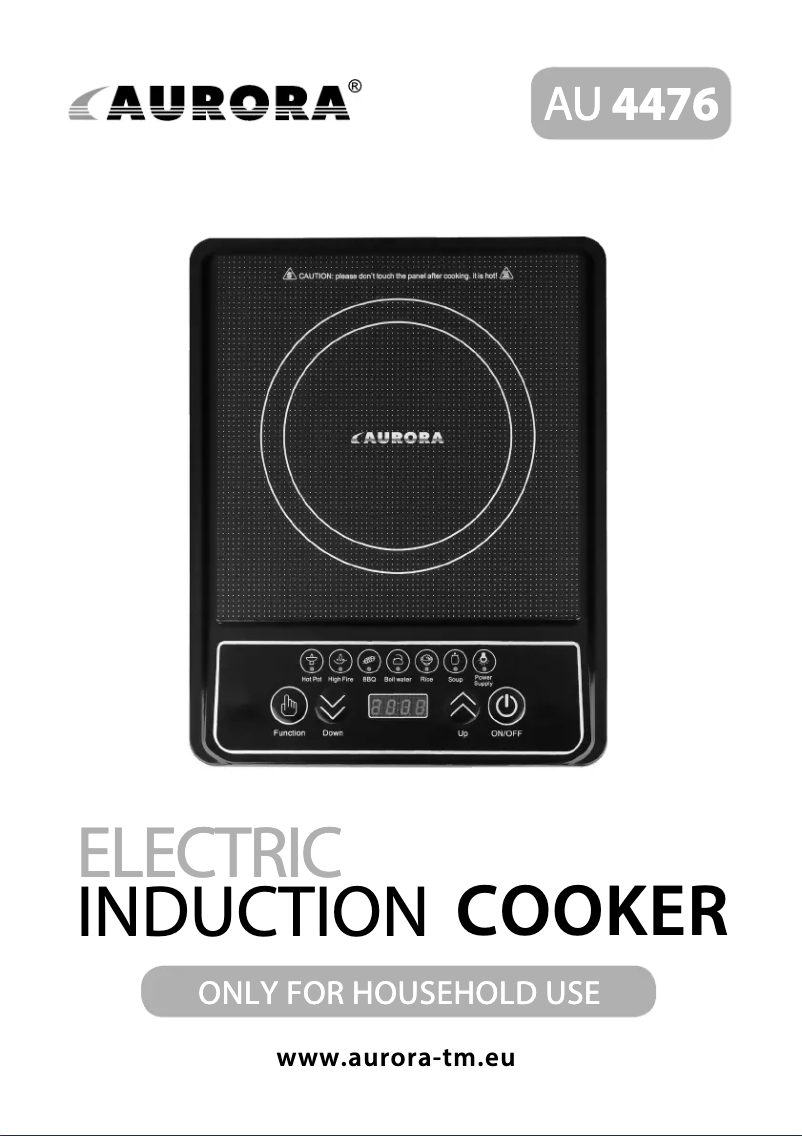 Page n°1 - Manuel utilisateur Aurora AU4476