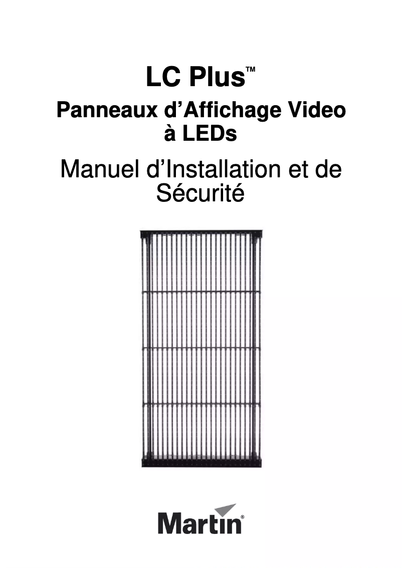Image de la première page du manuel de l'appareil LC Plus