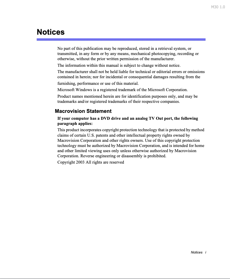 Page n°1 - Manuel utilisateur Samsung NM30MH3276