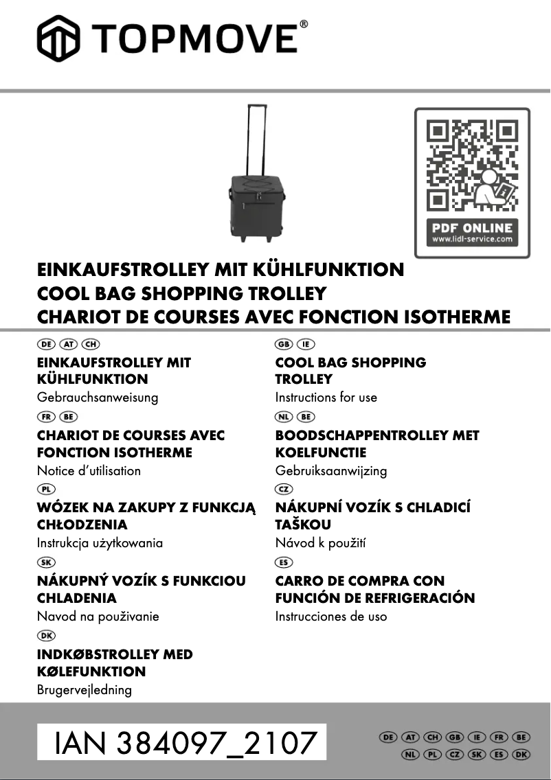 Image de la première page du manuel de l'appareil IAN 384097