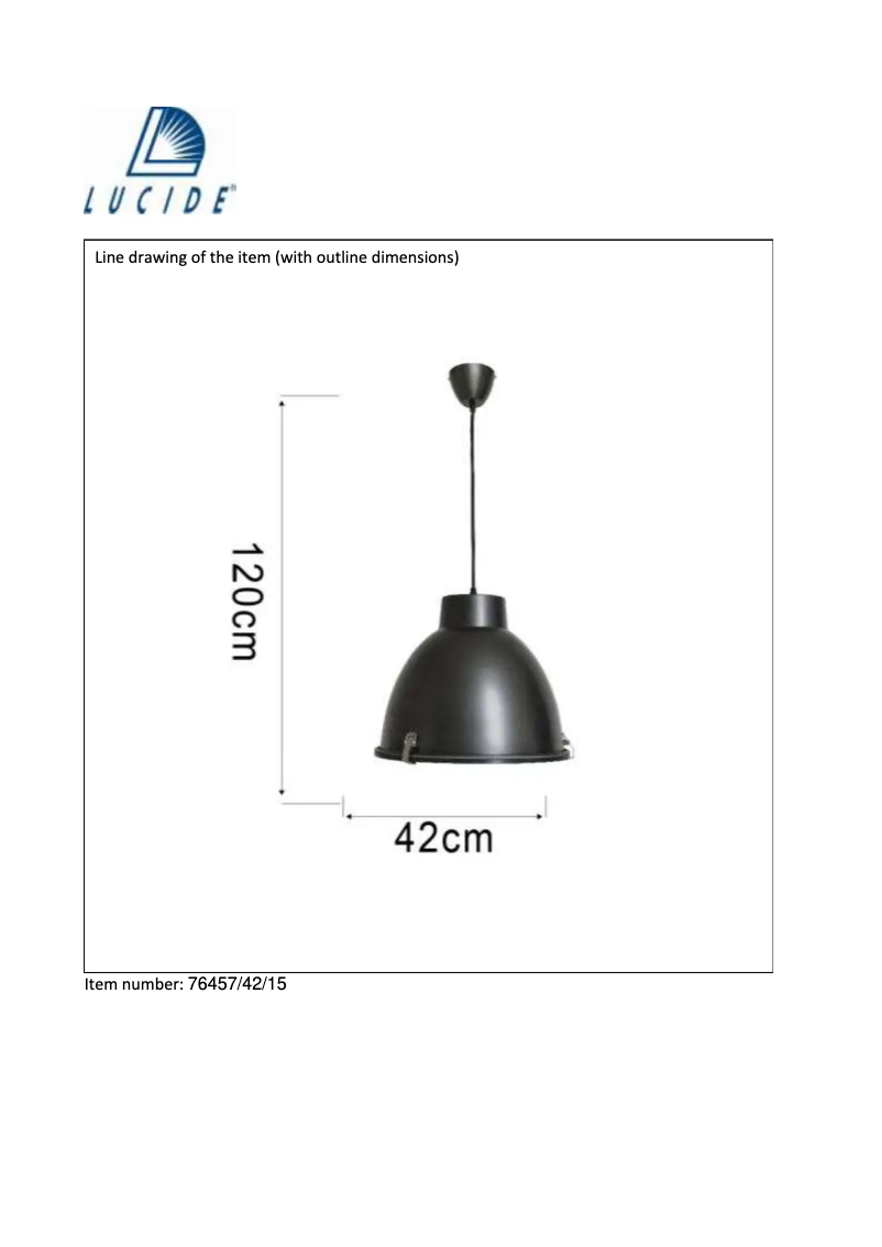 Page n°1 - Manuel utilisateur Lucide Industry-Bis