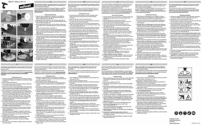 Image de la première page du manuel de l'appareil 8911
