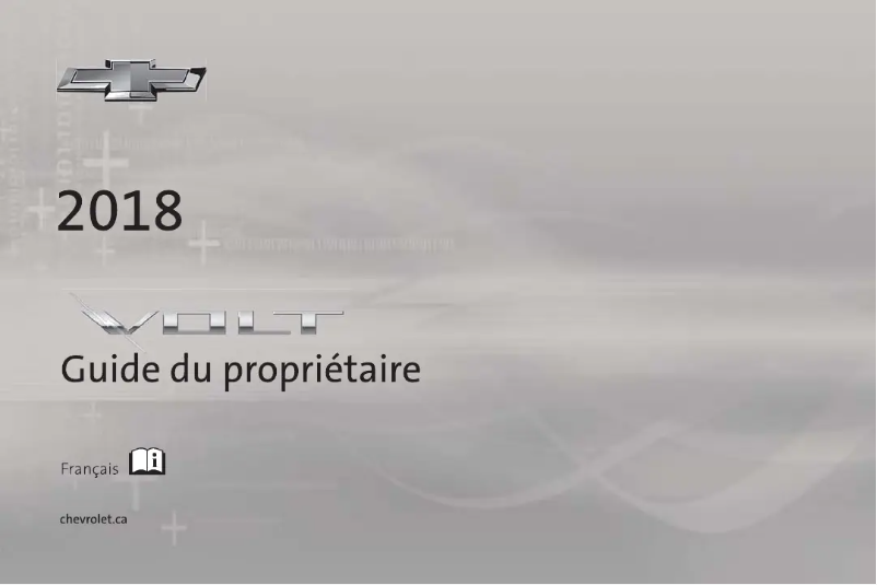 Image de la première page du manuel de l'appareil Volt (2018)