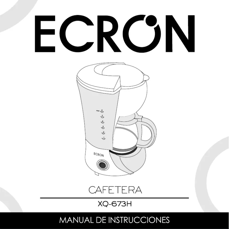 Page n°1 - Manuel utilisateur Ecron XQ673H