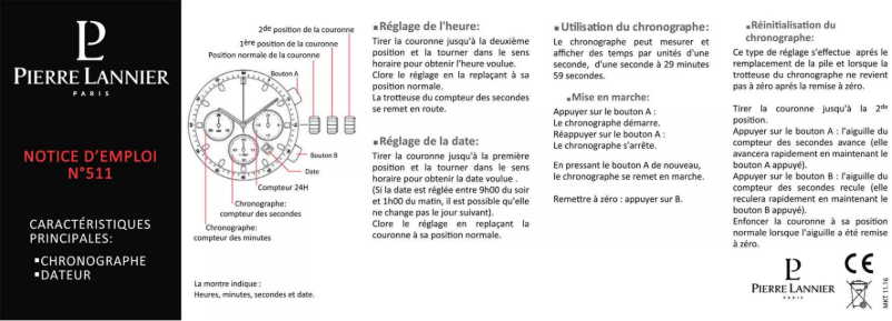 Image de la première page du manuel de l'appareil Spirit 207H103