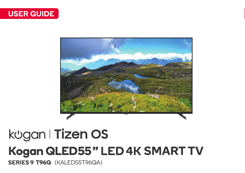 Page 1 de la notice Manuel utilisateur Kogan KALED55T96QA