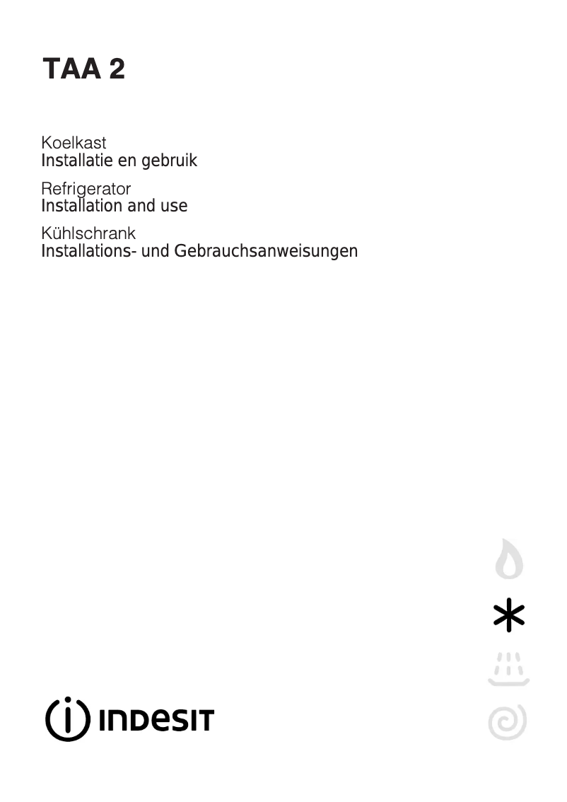 Image de la première page du manuel de l'appareil TAA 2