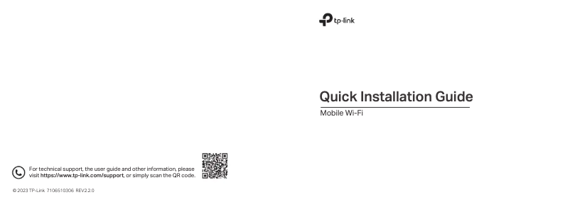 Página 1 del manual Manual de usuario TP-Link M7000