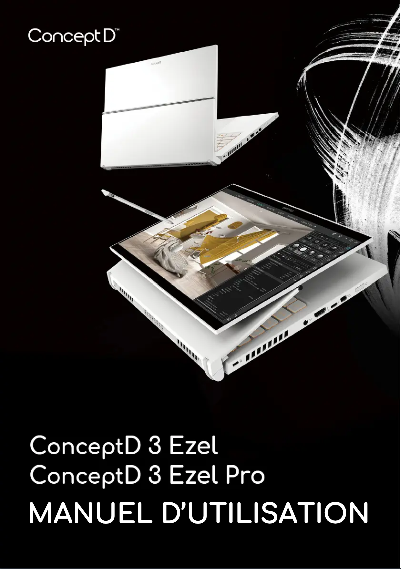 Página 1 del manual Manual de usuario Acer ConceptD 3 Ezel