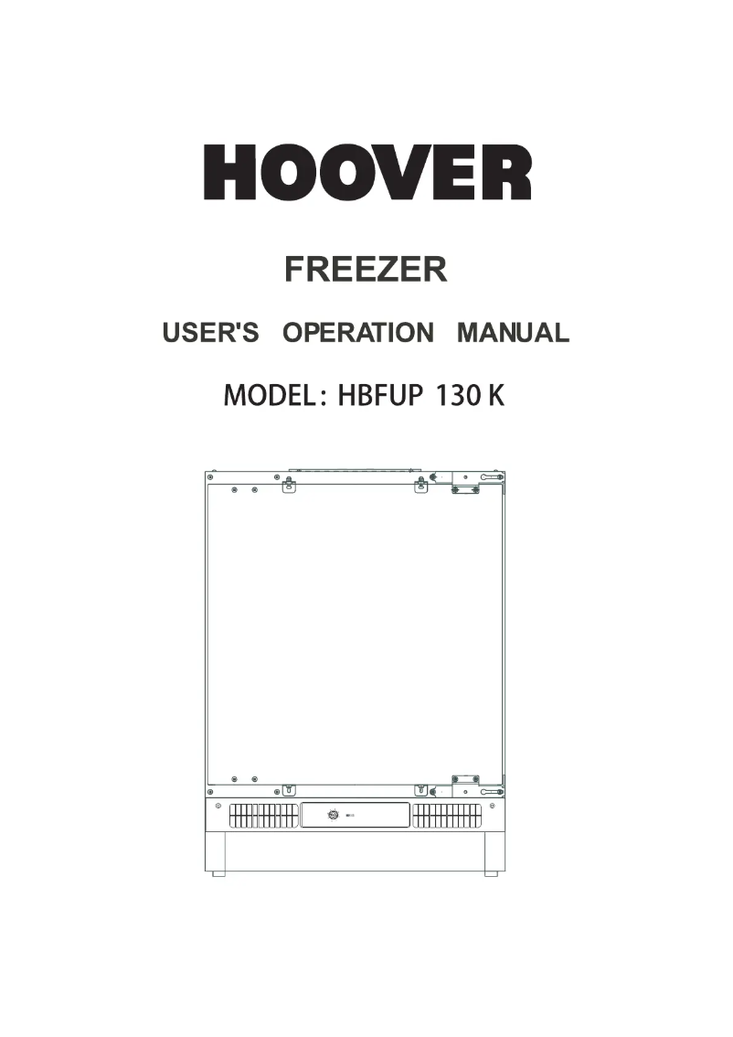 Page n°1 - Fiche technique Hoover HBFUP 130 K
