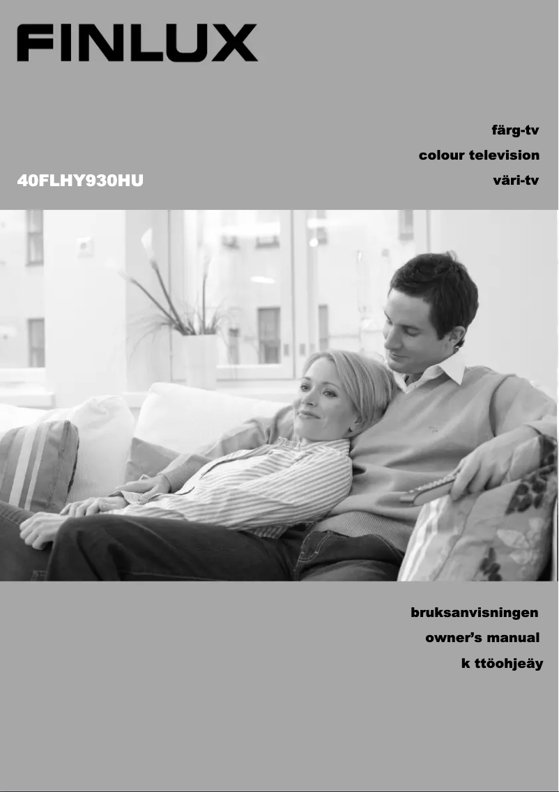 Page 1 de la notice Manuel utilisateur Finlux 40FLHY930HU