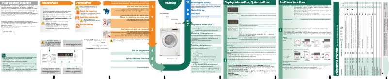 Image de la première page du manuel de l'appareil WS10X260FF