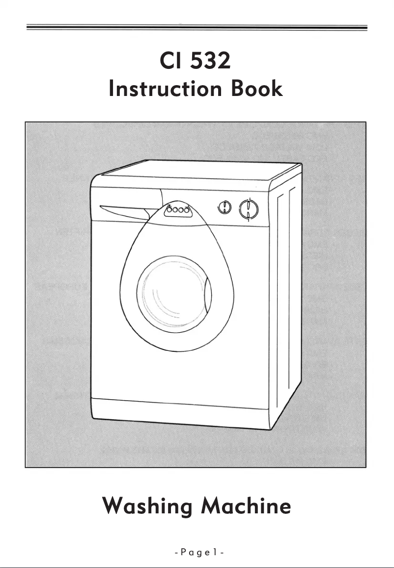 Página 1 del manual Manual de usuario CDA CI532