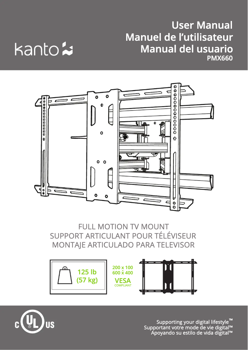 Página 1 del manual Manual de usuario Kanto PMX660