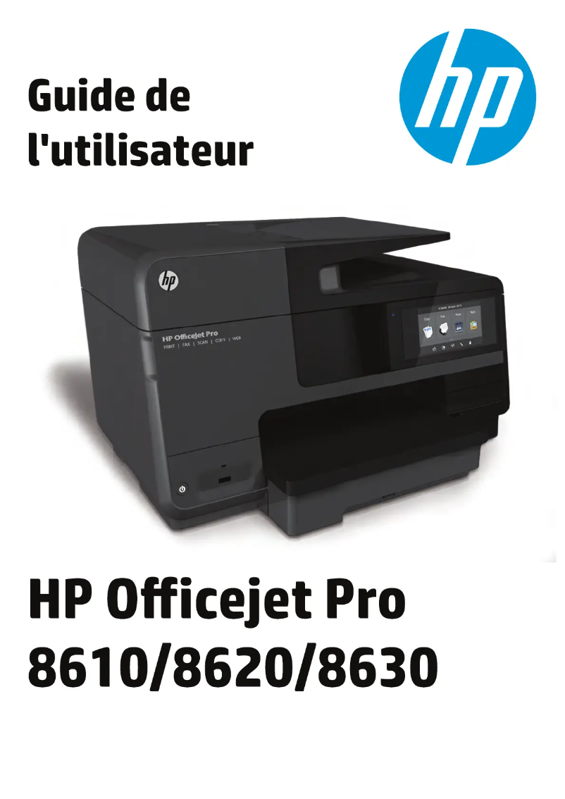 Page n°1 - Manuel utilisateur HP Officejet Pro 8630