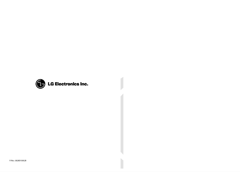 Page n°1 - Manuel utilisateur LG WF-T502TH