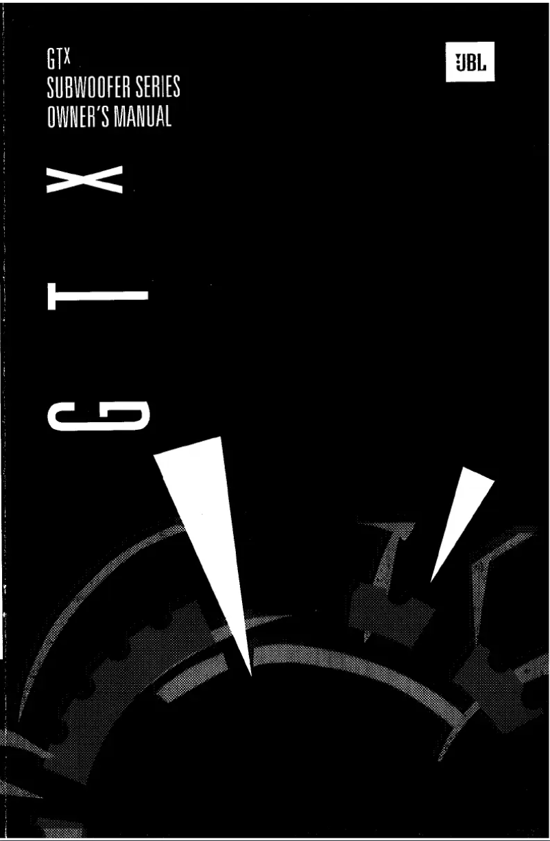 Image de la première page du manuel de l'appareil GTX8