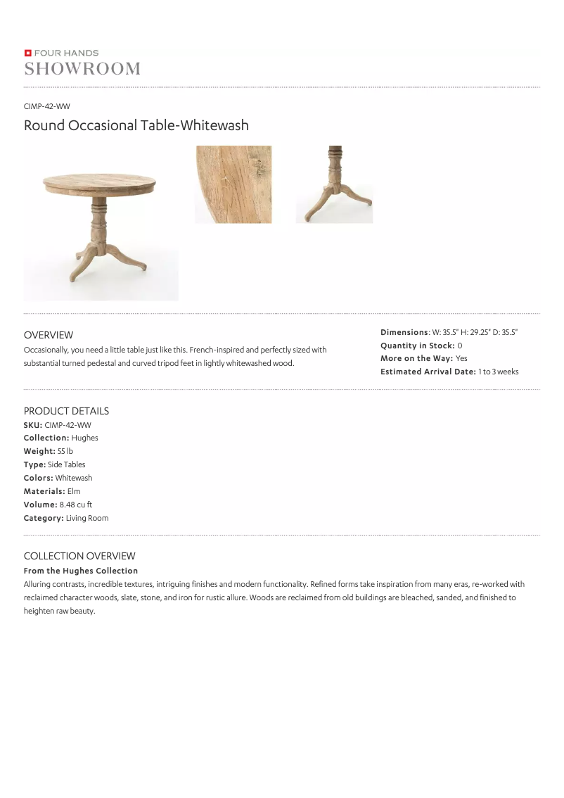 Imagen de la primera página del manual del dispositivo CIMP-42-WW