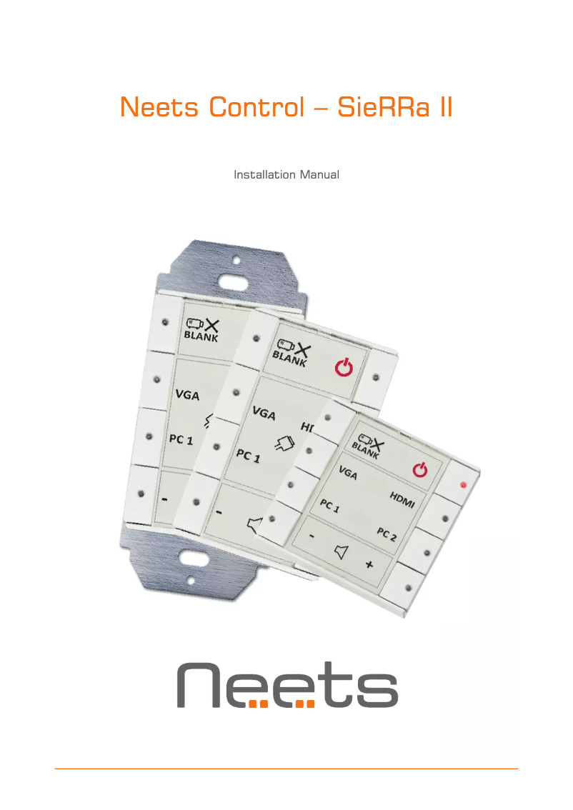 Page 1 de la notice Manuel utilisateur Neets 310-0202